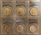 Morgan & Peace 2021 Silver Dollar PCGS Complete Set