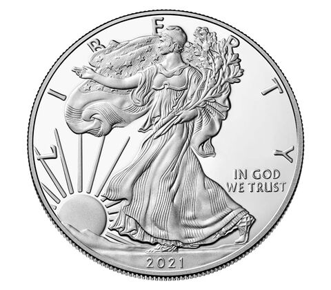 2021 American Silver Eagle W Type 1