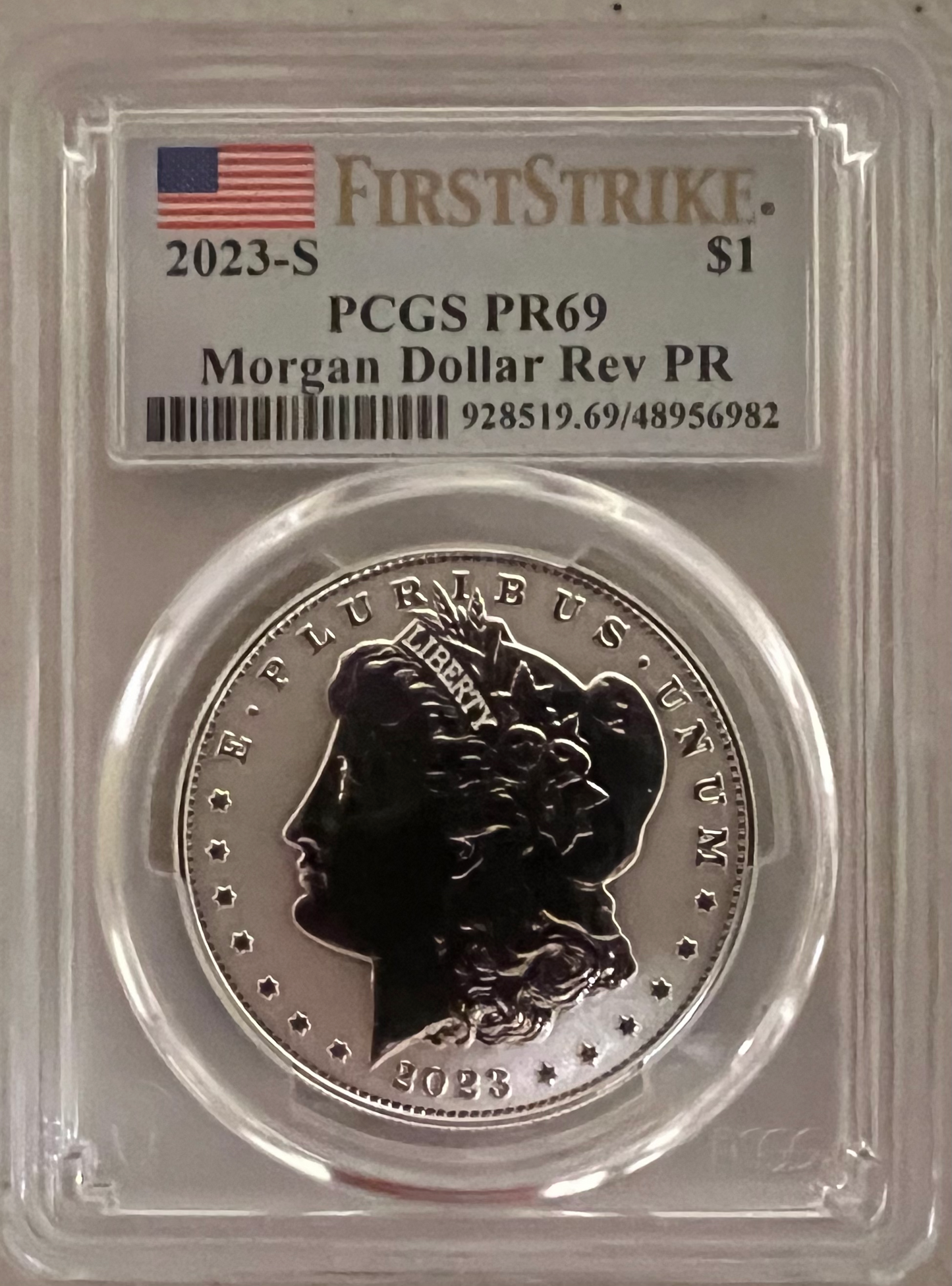 2023-S Reverse Proof $1 Morgan Dollar