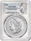 Morgan 2021 Silver Dollar No Mint Mark graded by PCGS MS69 FDI